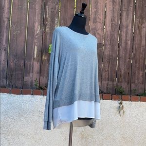 Calvin Klein sweater with nice split detail